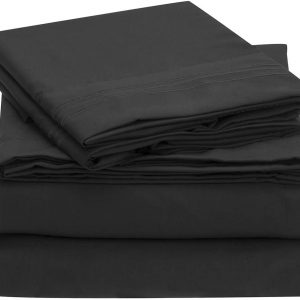 ComfyWell Single Duvet Set - Plain Duvet Cover Sets Bedding Quilt Cover Single Size Bed with 1 Pillowcases Zipper Closure-Ultra Soft Brushed Microfiber. (Single(135x200cm)