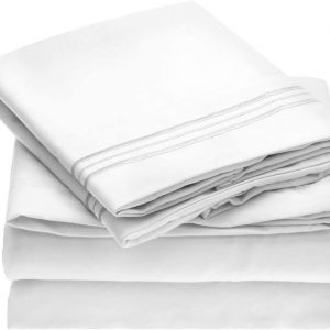ComfyWell Double Duvet Set - Plain Duvet Cover Sets Bedding Quilt Cover Double Size Bed with 2 Pillowcases Zipper Closure-Ultra Soft Brushed Microfiber.(Double(200x200cm)