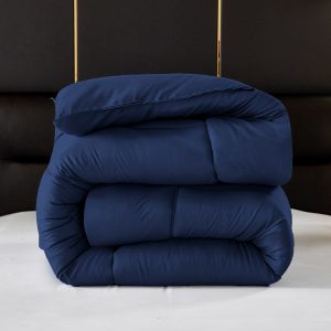 ComfyWell Double Duvet -Plain Quilt Comforter Bedspreads, Coverlets & Sets, 2 Pillowcases Warm and Anti Allergy All Season Coverless Duvet, Throws For Bed.(Double (200x200cm)